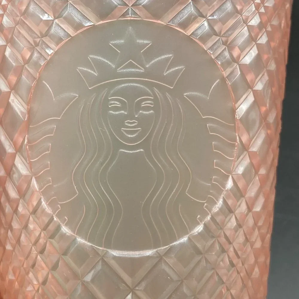 Starbucks Pink Pearl Jeweled 16oz Tumbler